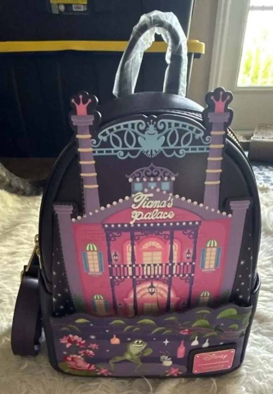 Loungefly Disney The Princess and the Frog Tiana's‎ Palace Mini Backpack